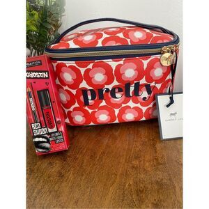 DABNEY Lee Womens Makeup Case & Revolution Lip Liner & Lipstick